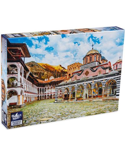 Puzzle Black Sea de 1000 piese - Manastirea Sf. Ioan (Ivan) de Rila, Bozhidar Chotorov - 1