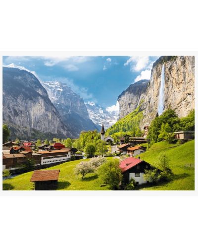 Puzzle Trefl de 3000 piese - Lauterbrunnen, Switzerland - 2