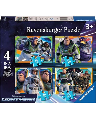 Puzzle de 24 de piese Ravensburger 4 în 1 - Lightyear - 1