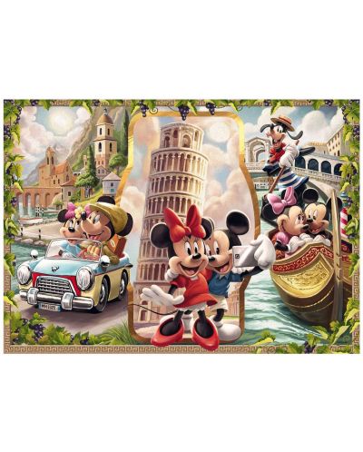 Puzzle Ravensburger 1000 de piese - Mickey si Minnie in vacanta - 2