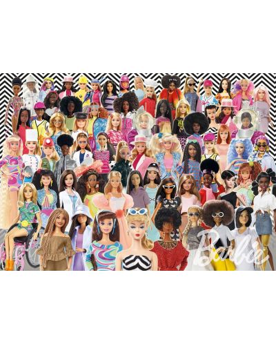 1000 piese puzzle Ravensburger - Barbie - 2