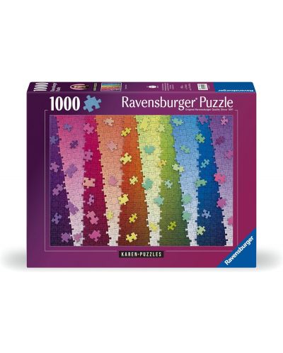 Puzzle Ravensburger de 1000 de piese. - Culori pe culori - 1