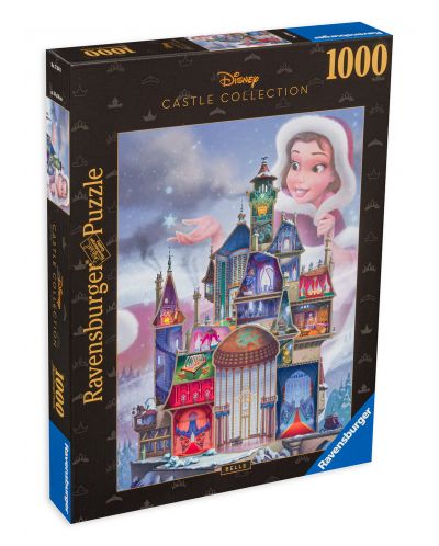 Puzzle Ravensburger cu 1000 de piese - Disney Princess: Belle - 1