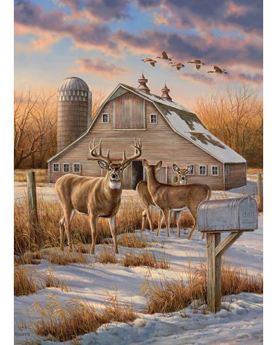 Puzzle Cobble Hill din 1000 de piese - Traseu rural, Rosemary Millette - 2
