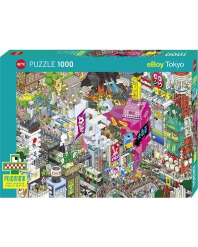 Puzzle Heye de 1000 piese - Tokyo - 1