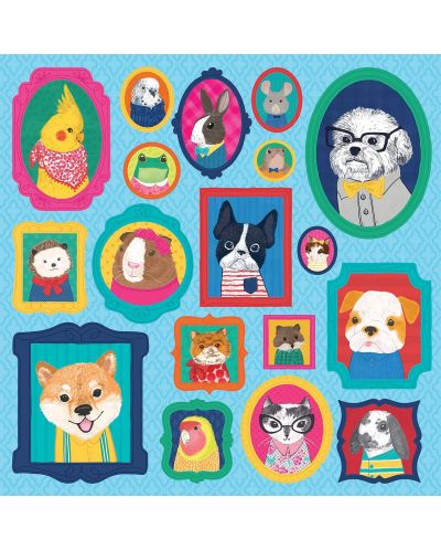 Puzzle Galison din 500 de piese - Portrete de animale - 2