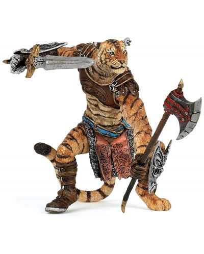 Figurina Papo Fantasy World – Războinicul Tiger - 1