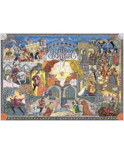 Puzzle Ravensburger de 1000 piese - Romeo si Julieta - 2