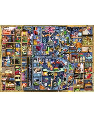 Puzzle Ravensburger 1000 de piese - Alfabetul minunat ''B'' - 2
