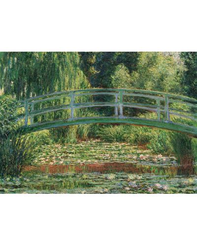 Puzzle Eurographics de 1000 piese – Pod japonez/Nuferi, Claude Monet - 2