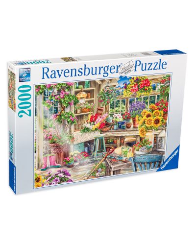 Puzzle Ravensburger de 2000 piese - Paradisul gradinii - 1