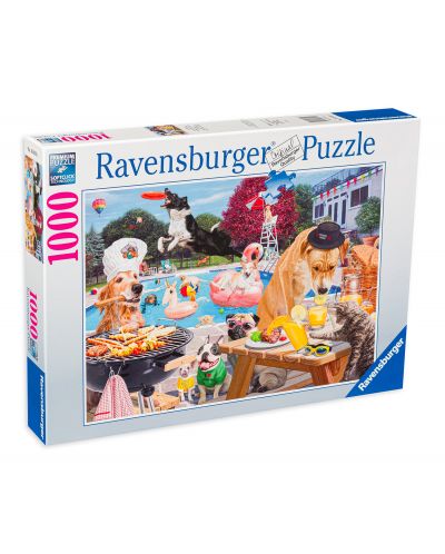Puzzle Ravensburger de 1000 piese - Summer days for dogs - 1