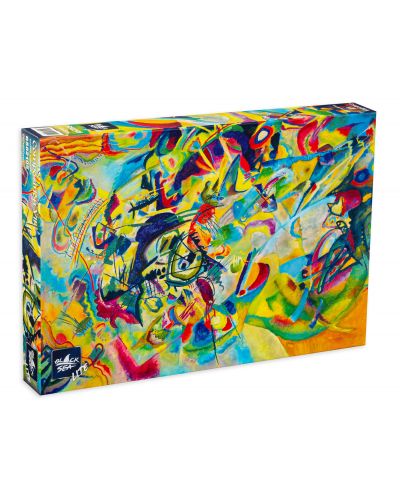 Puzzle Black Sea Lite de 1000 piese - Compozitia VII, Vasily Kandinsky - 1
