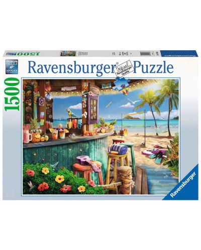 Puzzle Ravensburger de 1500 de piese - Bar pe plajă - 1