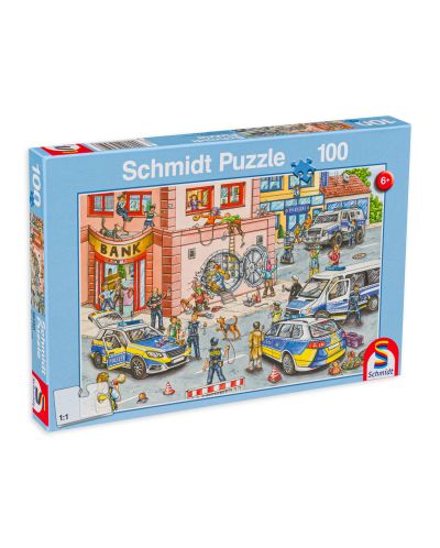 Puzzle Schmidt din 100 de piese - Operațiunea poliției - 1