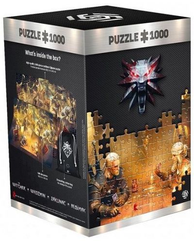Puzzle Good Loot de 1000 piese - Geralt si Siri - 1