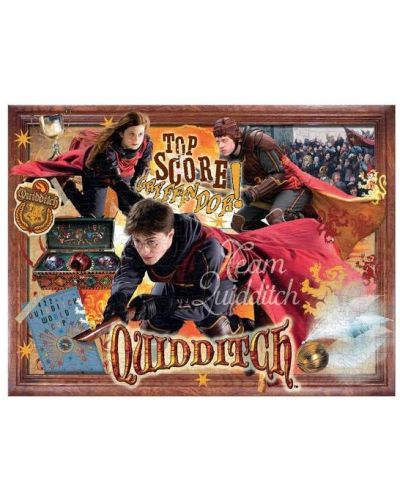 Puzzle Winning Moves de 1000 piese - Harry Potter, joc de Quidditch - 2