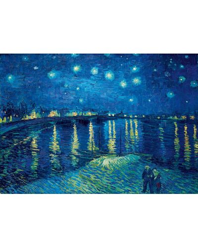 Puzzle Bluebird de 1000 piese - Starry Night over the Rhône, 1888 - 2