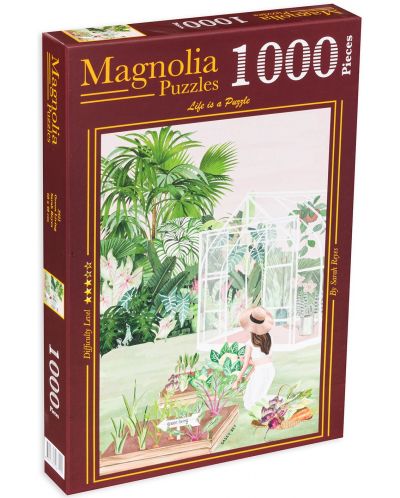 Puzzle Magnolia din 1000 de piese - Gradinarit - 1