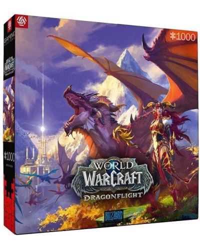 Puzzle Good Loot cu 1000 de piese - World of Warcraft: Dragonflight Alexstrasza - 1