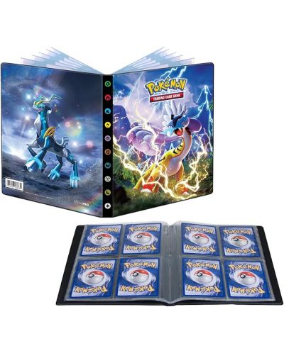 Mapă de stocare cărți Ultra Pro - 4-Pocket Portfolio, Pokemon TCG: Raging Bolt and Iron Crown - 2