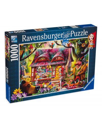 Puzzle Ravensburger cu 1000 de piese - Scufița roșie - 1