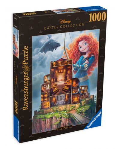 Puzzle Ravensburger cu 1000 de piese - Disney Princess: Merida - 1