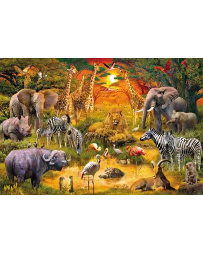 Puzzle Schmidt de 150 piese - Animale africane - 2
