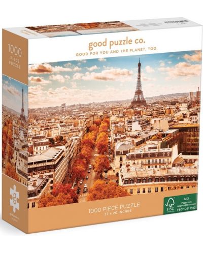 Puzzle Good  Puzzle din 1000 de piese - Parisul primăvara - 1