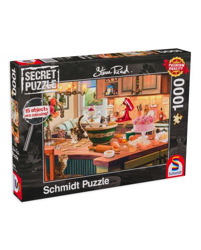 Puzzle Schmidt de 1000 piese - At the kitchen table - 1