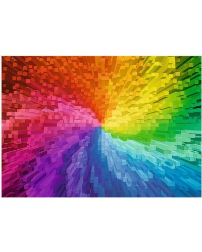 Puzzle Trefl de 1000 piese - Explozie de culori - 2