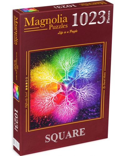 Puzzle Magnolia din 1000 de piese - Matrice - 1