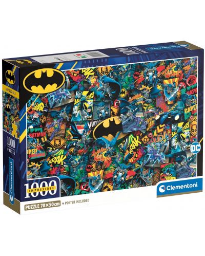 Puzzle  Clementoni din 1000 piese - Batman - 1