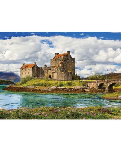 Puzzle Eurographics de 1000 piese - Castelul Eilean Donan, Scotia - 2