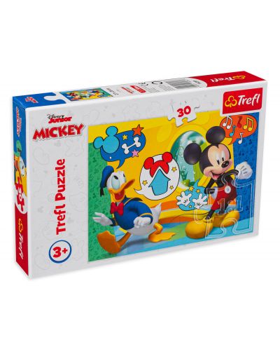 Puzzle Trefl din 30 de piese - Mickey și prietenii - 1