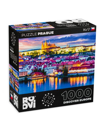Puzzle Roovi de 1000 de piese – Praga, Republica Ceha - 1