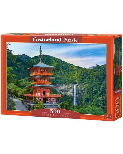Puzzle Castorland din 500 de piese - Seiganto-ji, Japonia - 1