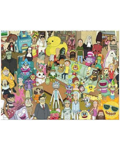 Puzzle cu 1000 de piese Winning Moves - Rick si Morty - 2