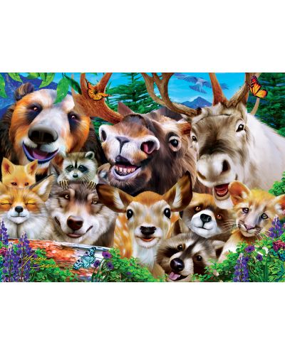 Puzzle Master Pieces de 200 piese - Woodland Wackiness - 2