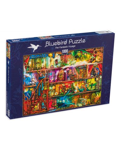 Puzzle  Bluebird de 1000 piese - The Fantastic Voyage, Aimee Stewart - 1