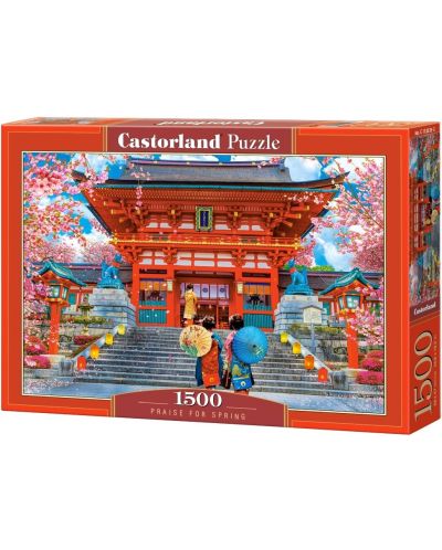 Puzzle Castorland din 1500 de piese - Oda primăverii - 1