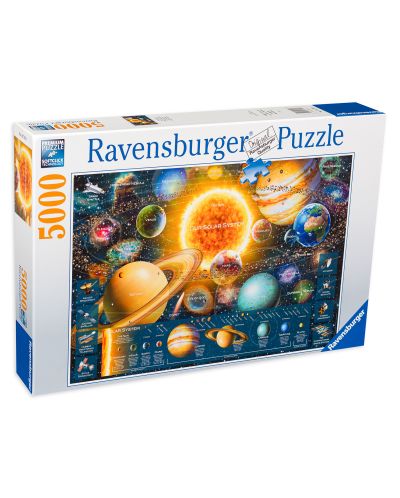 Puzzle Ravensburger de 5000 piese - Sistemul solar - 1