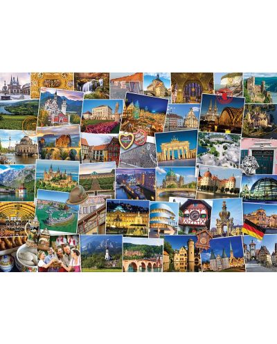 Puzzle Eurographics de 1000 piese - Germany - Globetrotter - 2