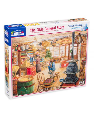 Puzzle White Mountain de 1000 piese - The Olde General Store - 1