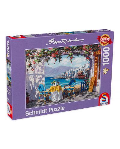 Puzzle Schmidt de 1000 piese - Intalnire in Mykonos, Sam Parck - 1
