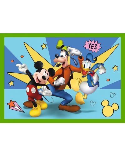 Puzzle Trefl 4 în 1 - Prietenii lui Mickey - 2