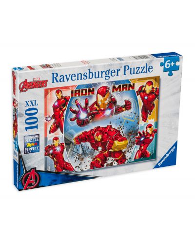 Puzzle Ravensburger din 100 XXL de piese - Omul de fier - 1