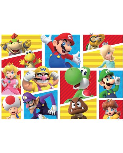 Puzzle de podea  Ravensburger din 125 piese - Super Mario  - 2