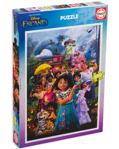 Puzzle Educa din 500 de piese - Disney Enkanto - 1