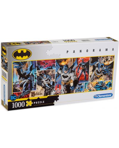 Puzzle panoramic  Clementoni de 1000 piese- Batman - 1